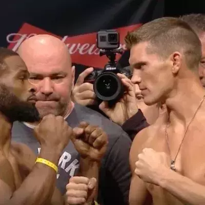 Rückkampfs von Tyron Woodley gegen Stephen Thompson bei der UFC 209