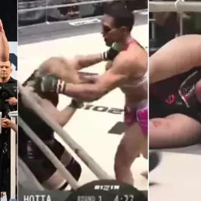 Lustig-peinlicher Kampf zwischen Gabi Garcia und einer 49-jährigen Wrestlerin