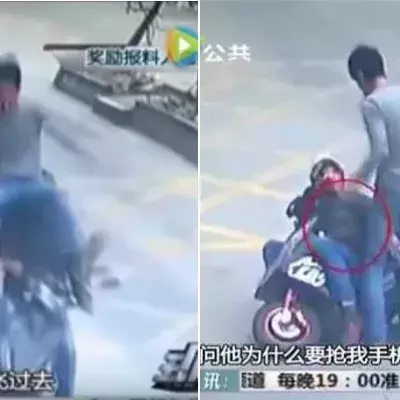 Chinese stoppt Handydieb mit unglaublichem Kung-Fu-Griff