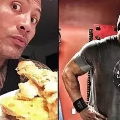 Dwayne Johnson, alias The Rock, hat sich an Weihnachten das größte "Cheat Meal" ever gegönnt!
