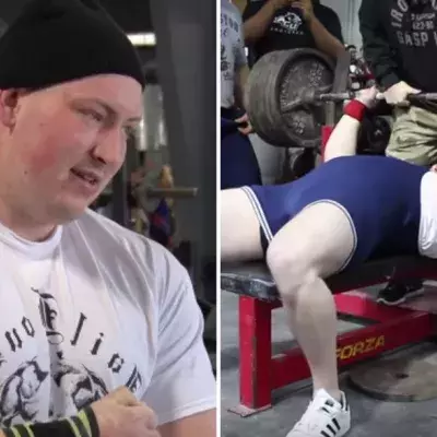 Peter Edgette ist der jüngste Powerlifter, der beim Bankdrücken über 270 Kilo schafft! Richtig krass!