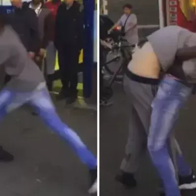 Hier wird die Kraft von Jiu Jitsu in einem Straßenkampf getestet