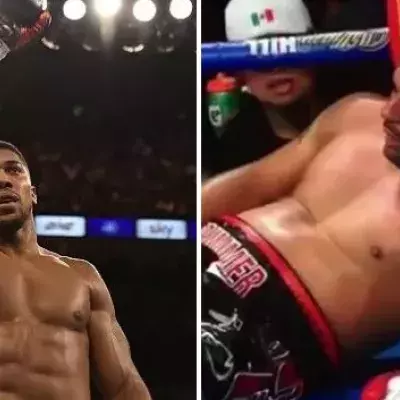 Anthony Joshua kämpft sich warm für Wladimir Klitschko