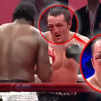 Als Denis Lebedev trotz einer erschreckenden Augenverletzung nicht aufgeben wollte