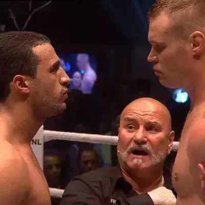Badr Hari schlägt Semmy Schilt bei Glory Collision