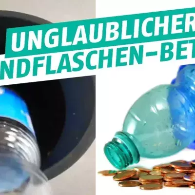 Pfandflaschenbetrüger ergaunert 44.000 Euro