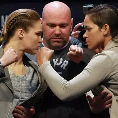 Ronda Rousey: Bilder vom Face-Off gegen Amanda Nunes vor ihrem UFC-Comeback