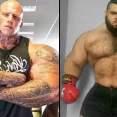 Nightmare vs. Hulk: Zwei Bodybuilder begegnen sich im MMA-Käfig!