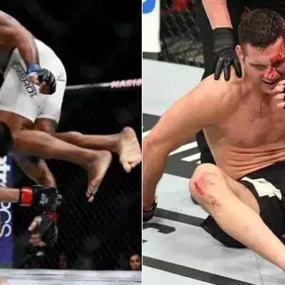 Chris Weidman von Yoel Romero überraschend KO geschlagen!