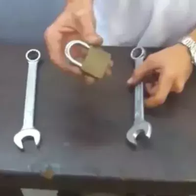 Schon mal ein Schloss geknackt? Dieser Trick macht selbst Profis neidisch!