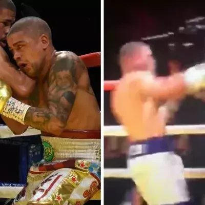 Dieser Boxer schlägt seinen Gegner KO und kämpft anschließend gegen seinen Betreuer!