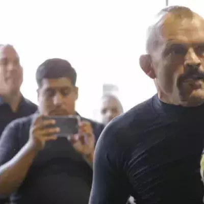 Chuck Liddell: So fies macht sich Tito Ortiz beim öffentlichen Training über ihn lustig