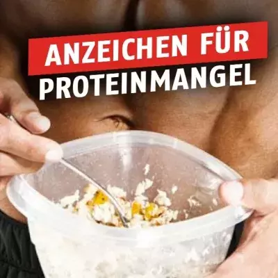 Dies sind Anzeichen dafür, dass ihr Proteinmangel habt
