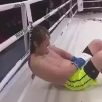 Kickboxen: Mönch Yi Long siegt mit unfassbarem TKO über Riesen Hong Man Choi