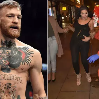 Das macht Conor McGregor, wenn ihn ein falscher Clown erschreckt