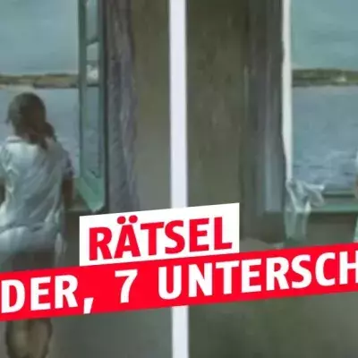 7 Bilder, 7 Unterschiede: Könnt ihr sie entdecken?