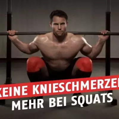 Die besten Mittel, um Knieschmerzen bei Squats zu vermeiden