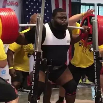 Ray Williams bricht den Weltrekord im Squat!