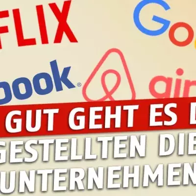 Die Privilegien der Beschäftigten einiger US-Konzerne sind unglaublich