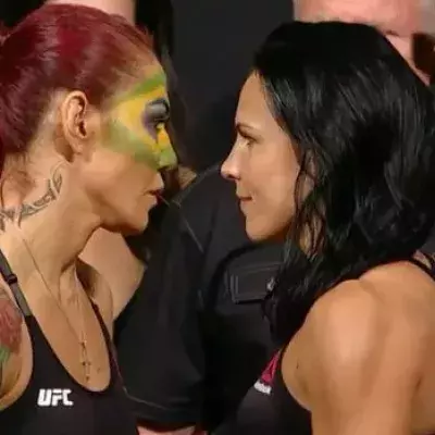 Cris Cyborg gewinnt gegen Lina Lansberg trotz ihrer Gewichtsprobleme