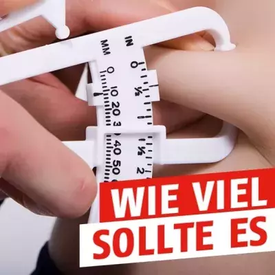 Was ist das ideale Maß an Fettmasse, das man erreichen muss, um Sportler zu sein?