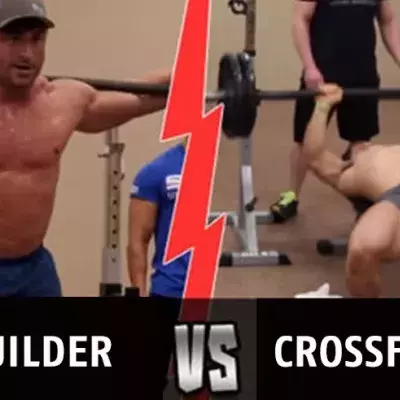 Ein Bodybuilder fordert einen Crossfit-Champion zu einem Kräftewettbewerb heraus