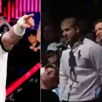 MMA: CM Punk weist einen Hater während der UFC-Konferenz in die Schranken