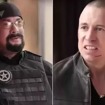 Georges St-Pierre und Steven Seagal messen sich im schlechtesten Action-Film des Jahres