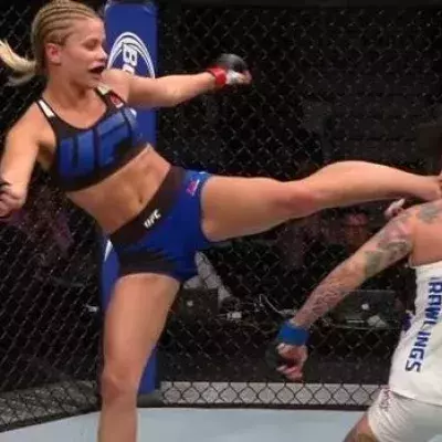 Paige VanZant gelingt das Comeback gegen Bec Rawlings mit einem gewaltigen KO