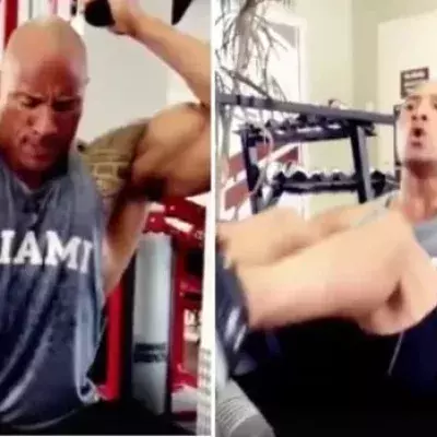 Das Bauchmuskeltraining von Dwayne "The Rock" Johnson