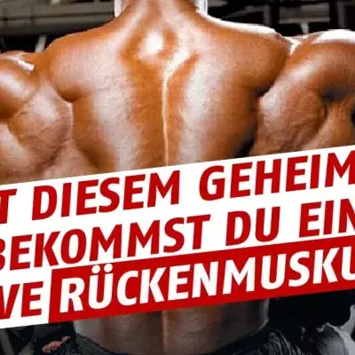 Wie ihr mithilfe eurer Brustmuskeln einen muskulöseren Rücken bekommt