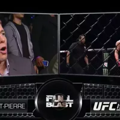 George St-Pierre: Seine Reaktionen bei dem Kampf zwischen Conor Mcgregor und Nate Diaz