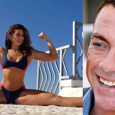 Das Wahnsinns-Training der Tochter von Jean-Claude Van Damme