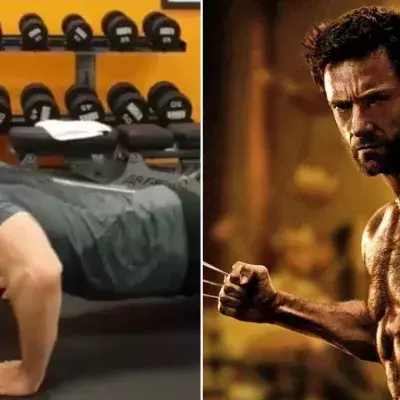 Hugh Jackman zeigt, welche Trainingstechnik er benutzt, um sich in Wolverine zu verwandeln