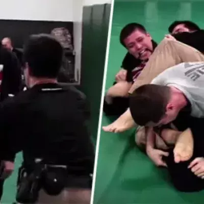 MMA-Profi fordert zwei Polizisten heraus