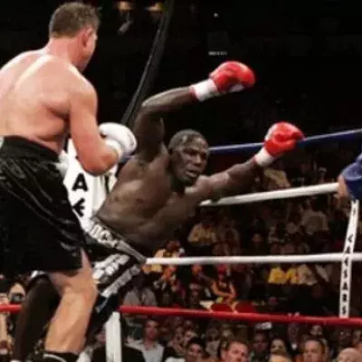 Hasim Rahman liefert den schlimmsten Abgang aus einem Ring