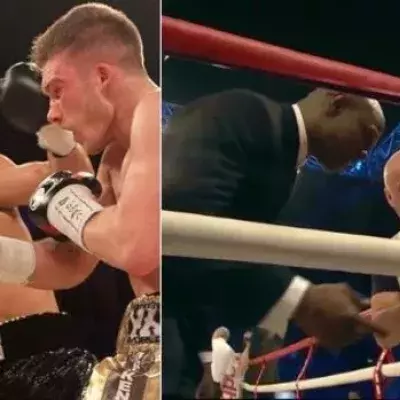 Boxen: Chris Eubank Senior rettet dem Gegner seines Sohnes das Leben