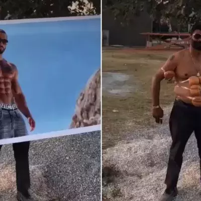 Ein Fan von Lazar Angelov hat eine Lösung gefunden, um so auszusehen wie er