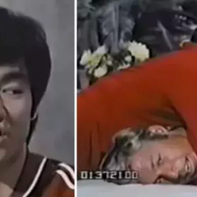 Bruce Lee: Seine perfekte Technik bei einem Würgegriff