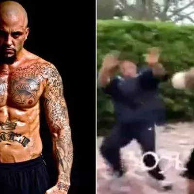 Street Fight: Rene Martinez im Nahkampf gegen einen professionellen Kampfsportler