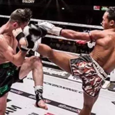 Wenn Muay Thai Legende Saenchai im Kickboxen antritt...