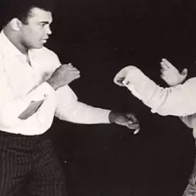 Muhammad Ali im Boxunterricht beim größten Trainer aller Zeiten