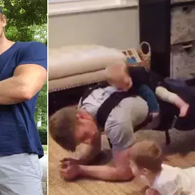 Als Familienvater hat man keine Zeit für Fitness? Brent Kruithof beweist das Gegenteil: