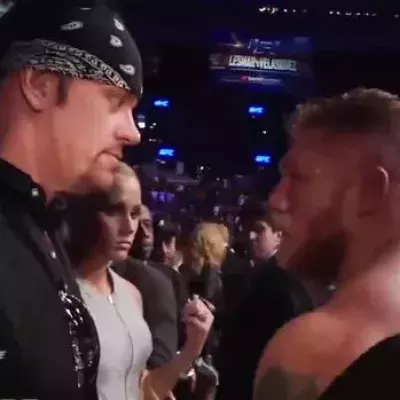 Diese Konfrontation zwischen The Undertaker und Brock Lesnar hätte ins Auge gehen können