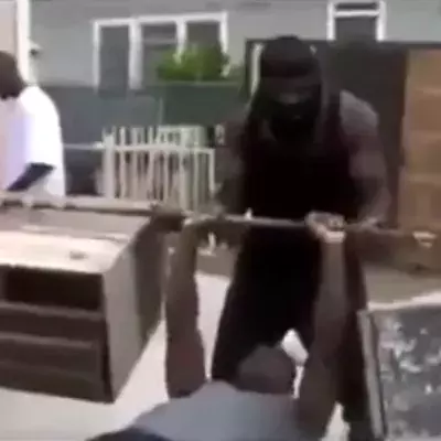 Kimbo Slice motiviert wie noch nie bei einem Wahnsinns-Training
