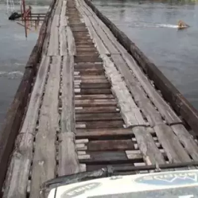 Sibirien: Diese Brücke ist eine der angsteinflößendsten der Welt