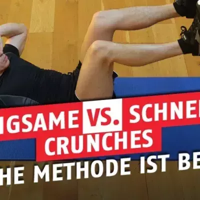 Schnell oder langsam? Welche Geschwindigkeit ist besser, wenn ihr steinharte Bauchmuskeln wollt?