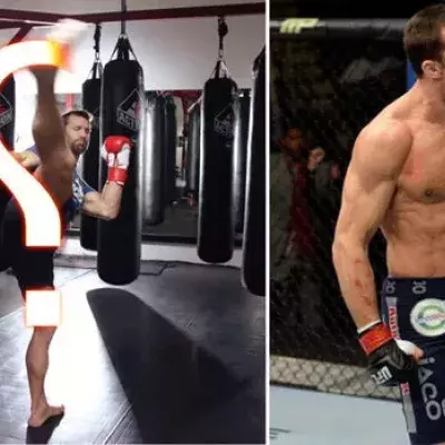 Luke Rockhold verrät seine geheime Technik: Den Question Mark Kick