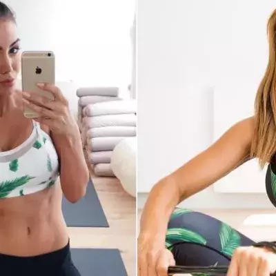 Pia Muehlenbeck, die ehemalige Anwältin, die Fitgirl geworden ist und alle mit ihrem Training verführt