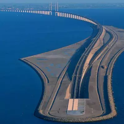 Oresundsbron: Die längste Brücke der Welt verläuft unter Wasser